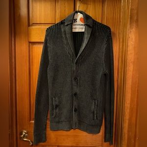 Express mens cardigan size XL. Super warm. Button down.
